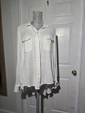 FREE PEOPLE Button Up Shirt